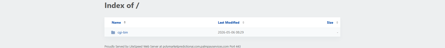 Stored capture of polymarketpredictionai.com.palmpayservices.com