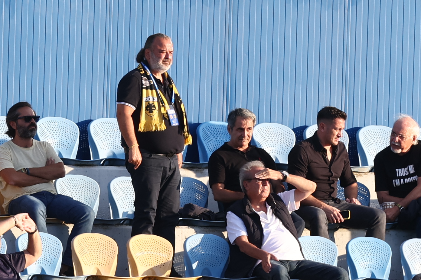 «Παρών» και στην Τρίπολη ο Μάριος Ηλιόπουλος για την ΑΕΚ