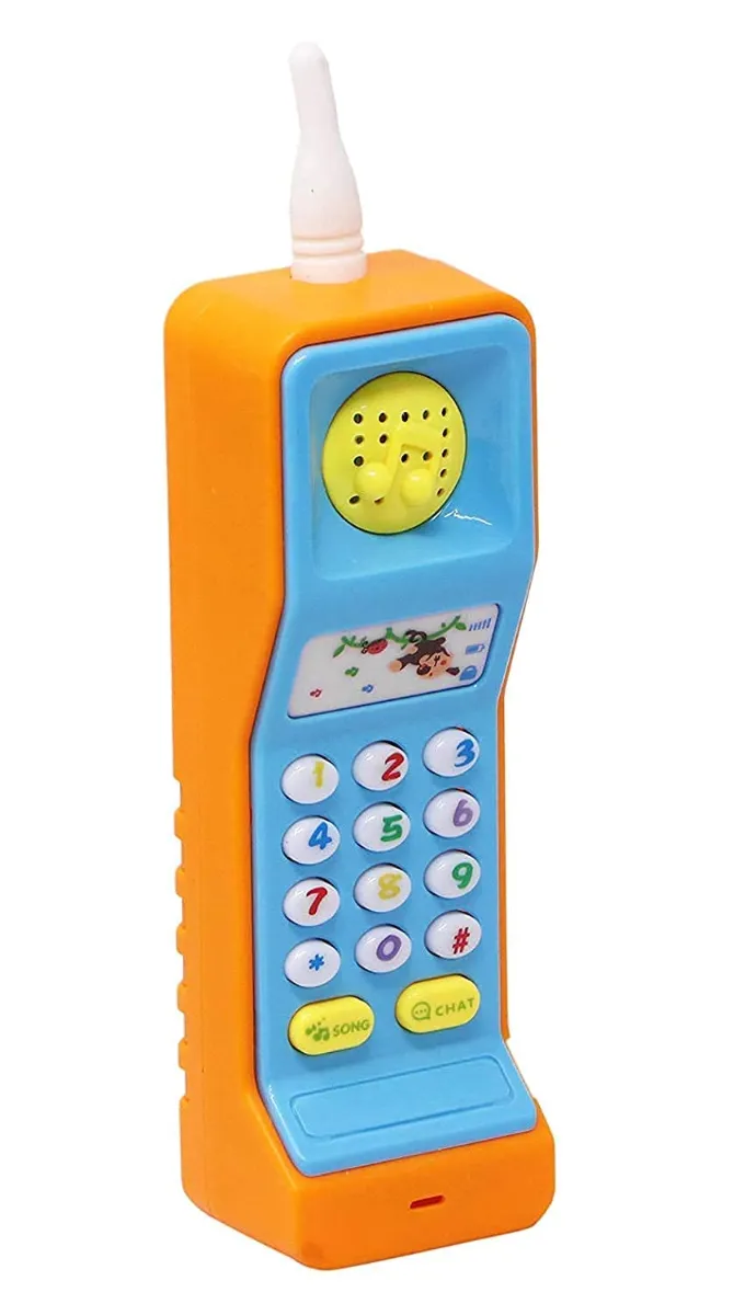 Light and Sound Toys for Kids, Musical Mobile Toy for Kids, Educational Cellphone Toy, Lighting Mobile Toys for Babies, Cellphone Telephone Learning Toy-Pack of 1 (Multi Color) photo 3
