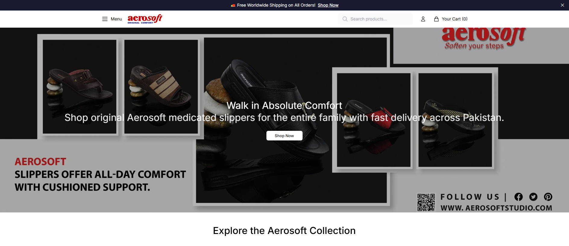 Stored capture of aerosoftstudiostore.shop