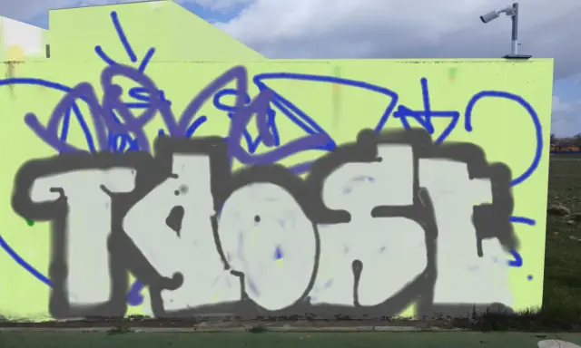 Graffiti artwork by taost