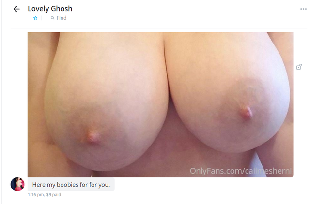 DesiMasala Board ( Gossip , Entertainment , Fun ) - Lovely Ghosh aka Call  Me Sherni Boobs Pic with UHQ OnlyFans Pictures DMB Exclusive!