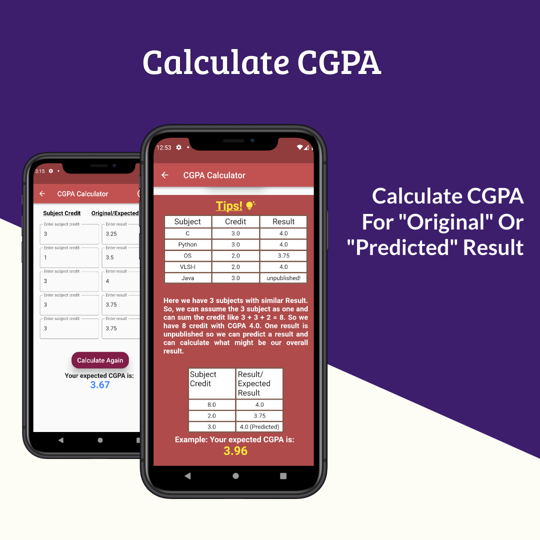 CGPA Task Master Pro (Flutter and Hive): Calculate CGPA for 
