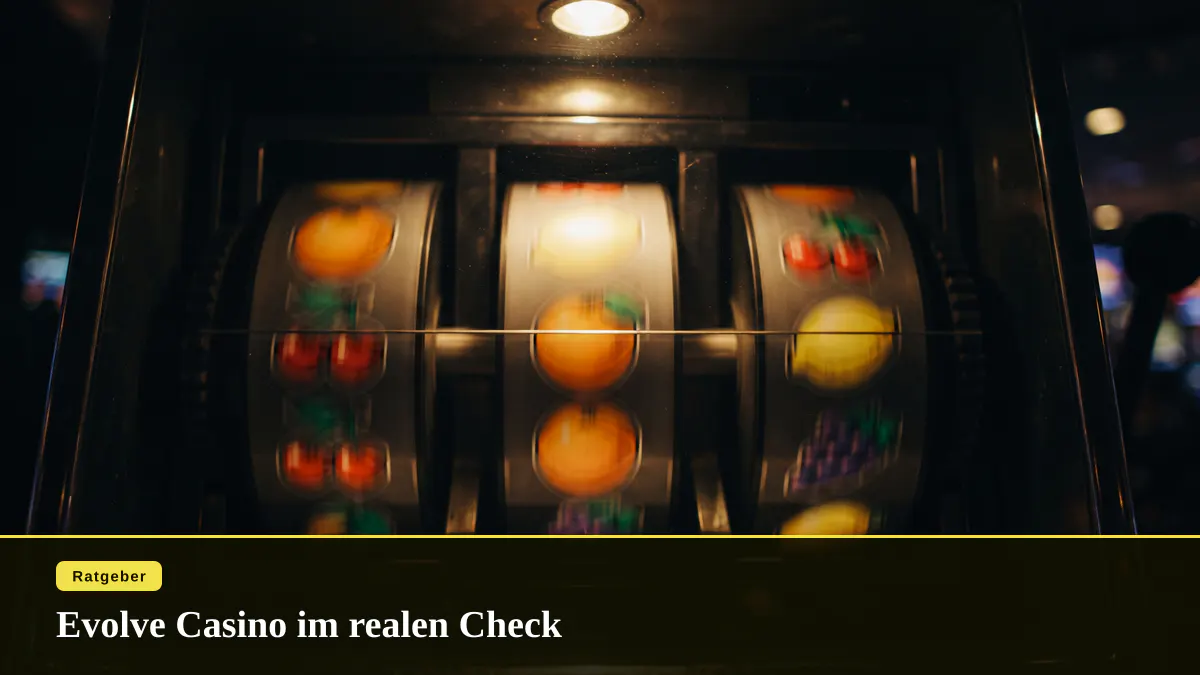 Evolve Casino im realen Check
