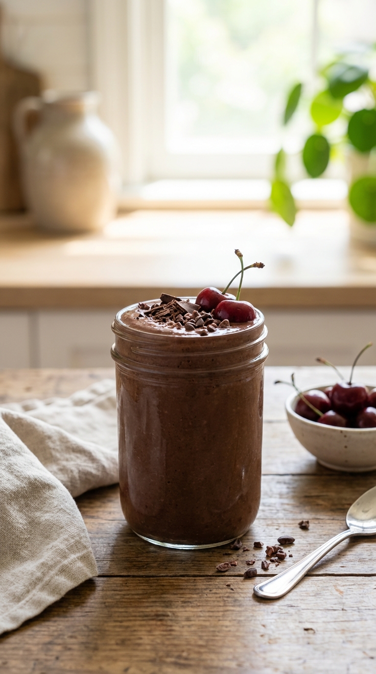 Decadent Dark Chocolate Cherry — Boost Your Morning Mood