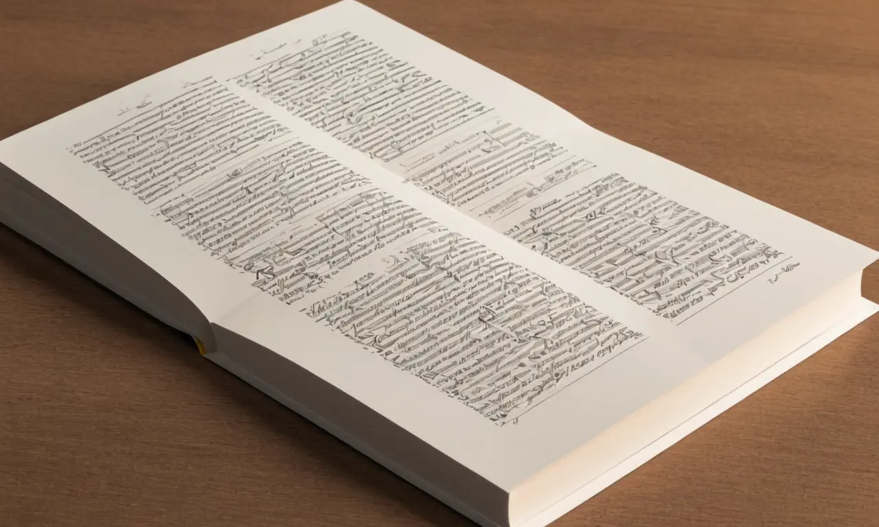 Un libro abierto a una página que muestra la estructura de un soneto, con líneas destacadas y citas de poetas famosos.