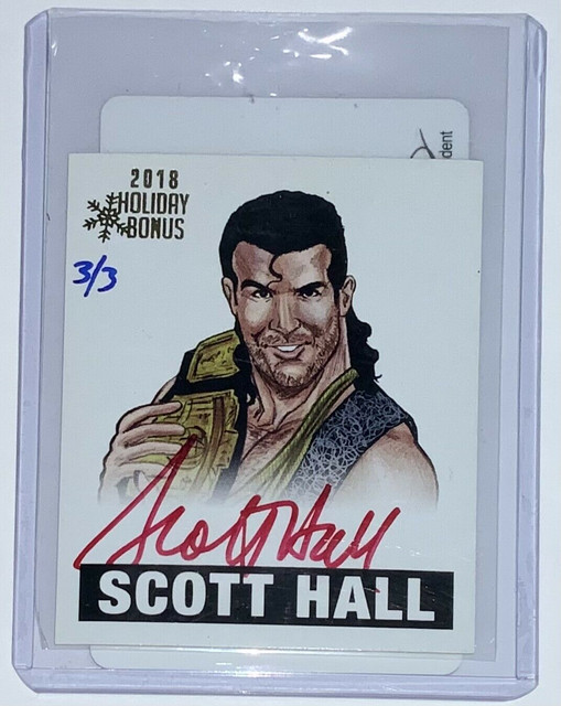 Razor Ramon Card Scott
