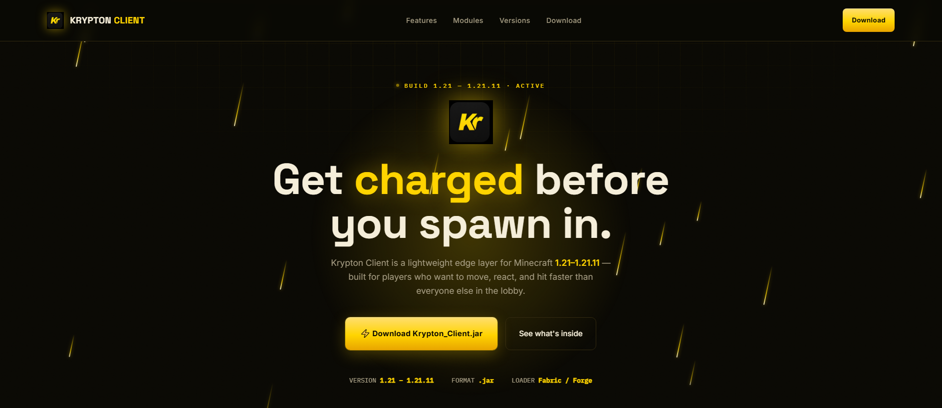Screenshot of cracked-krypton.com