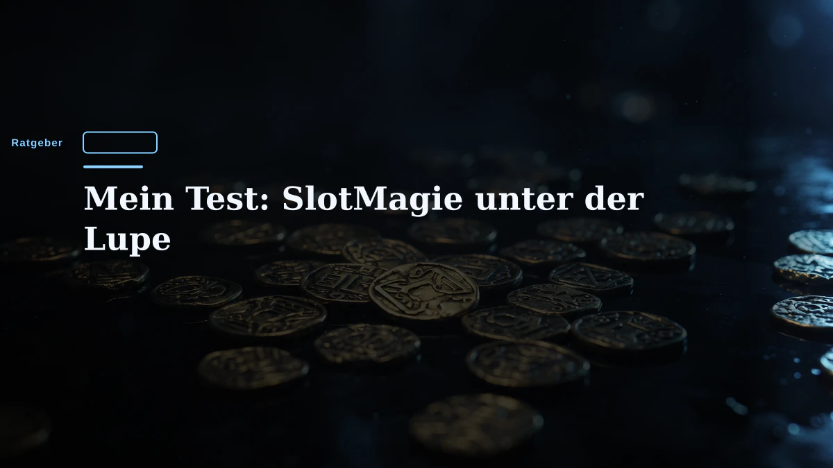 Mein Test: SlotMagie unter der Lupe