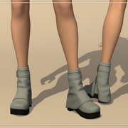 Boots dyed