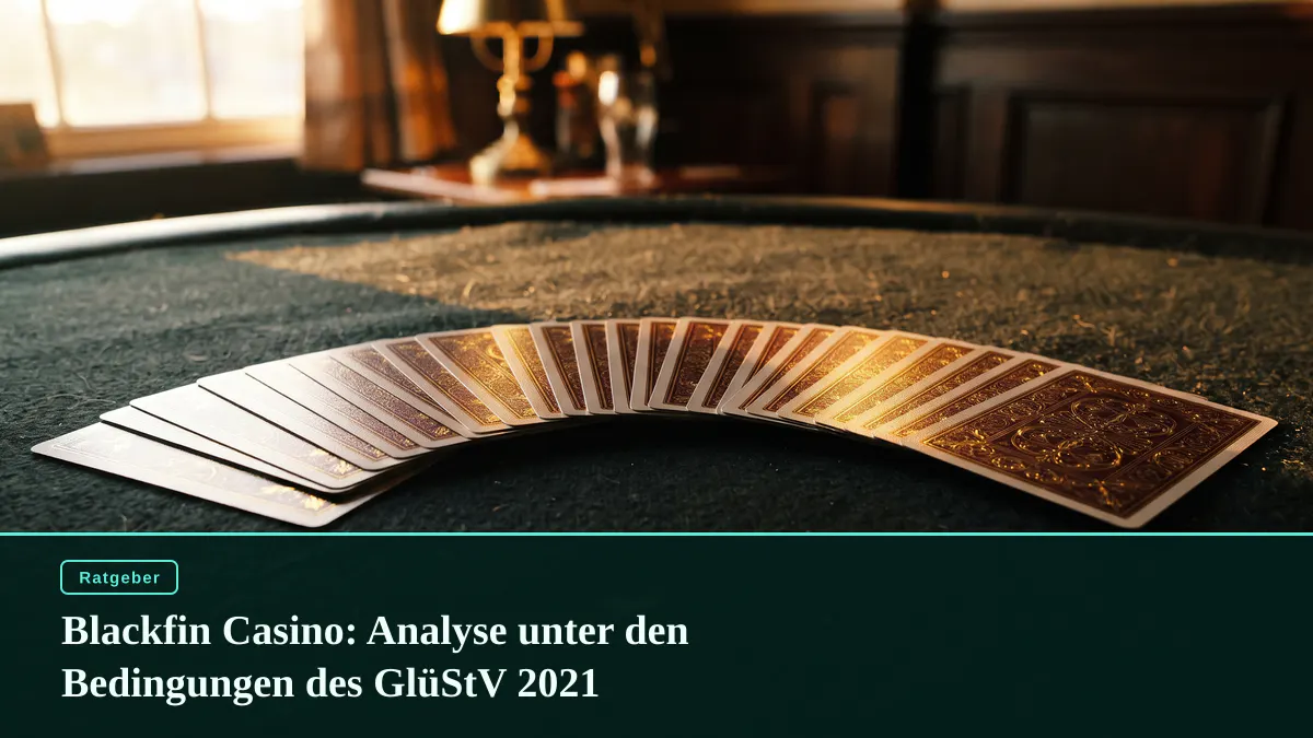 Blackfin Casino: Analyse unter den Bedingungen des GlüStV 2021