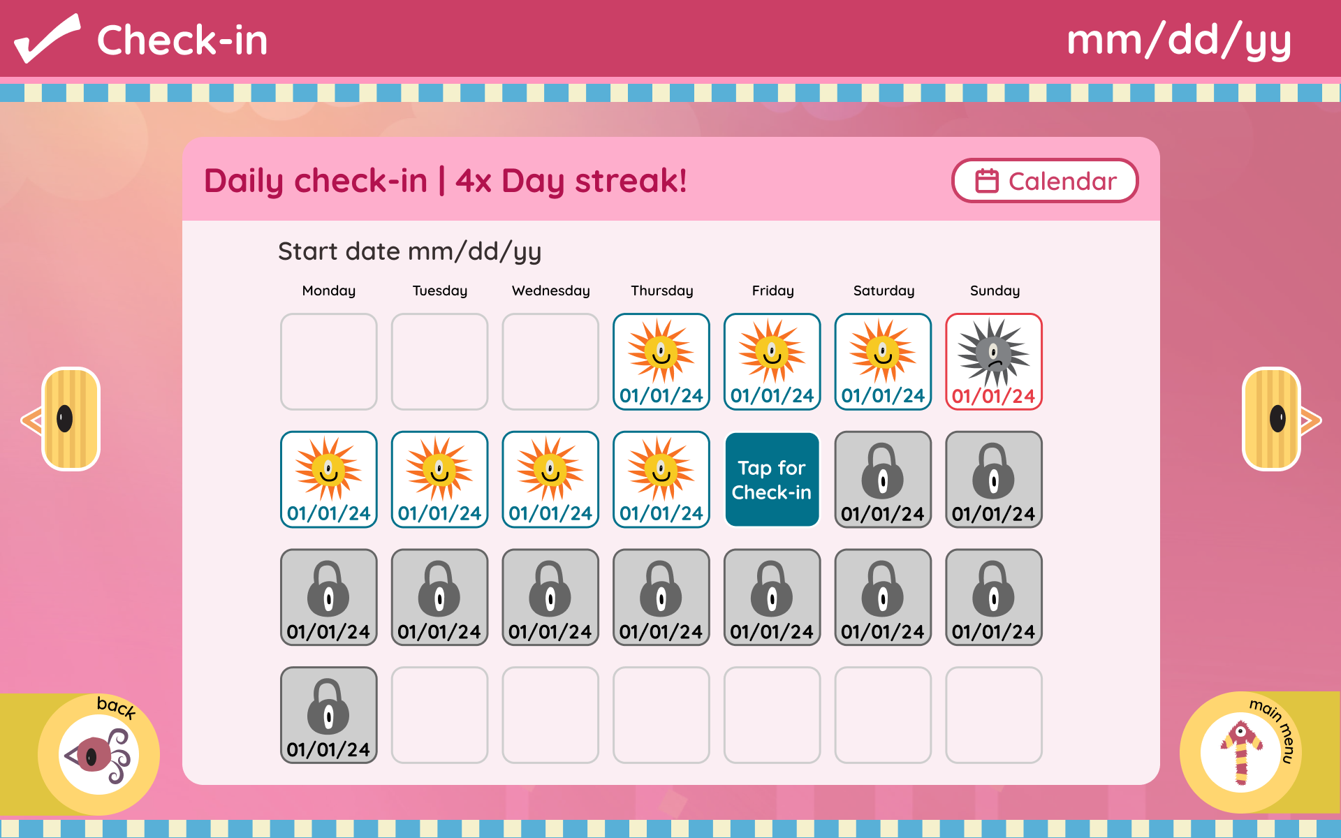 Daily Check-in