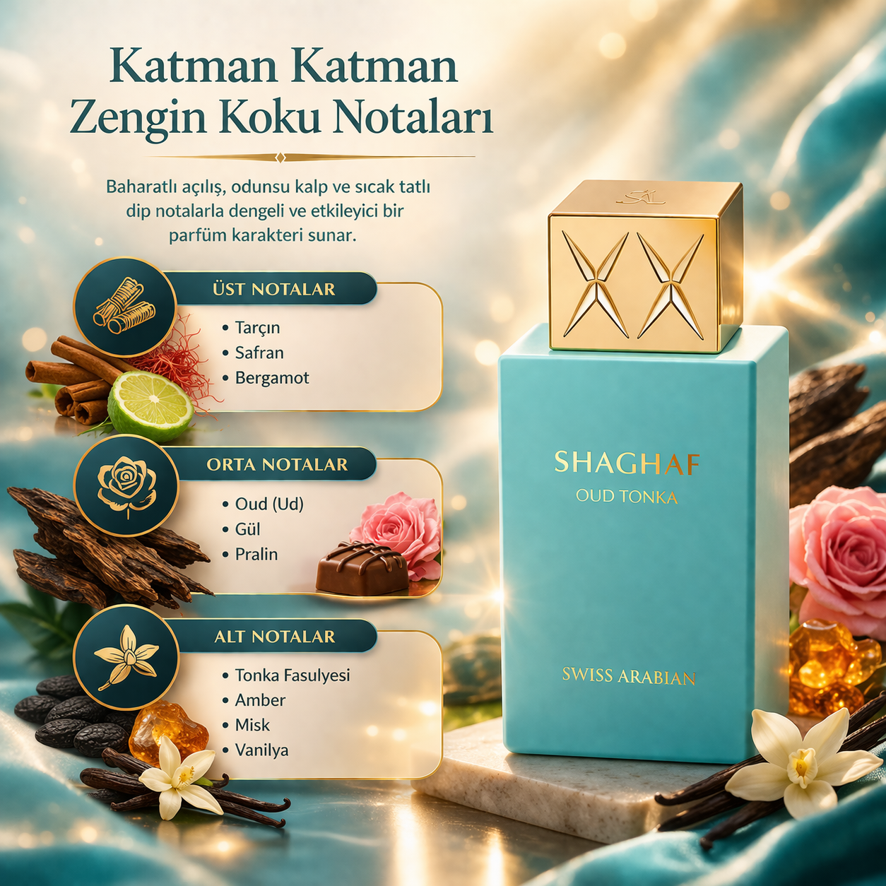 Katman katman parfüm tasarımı