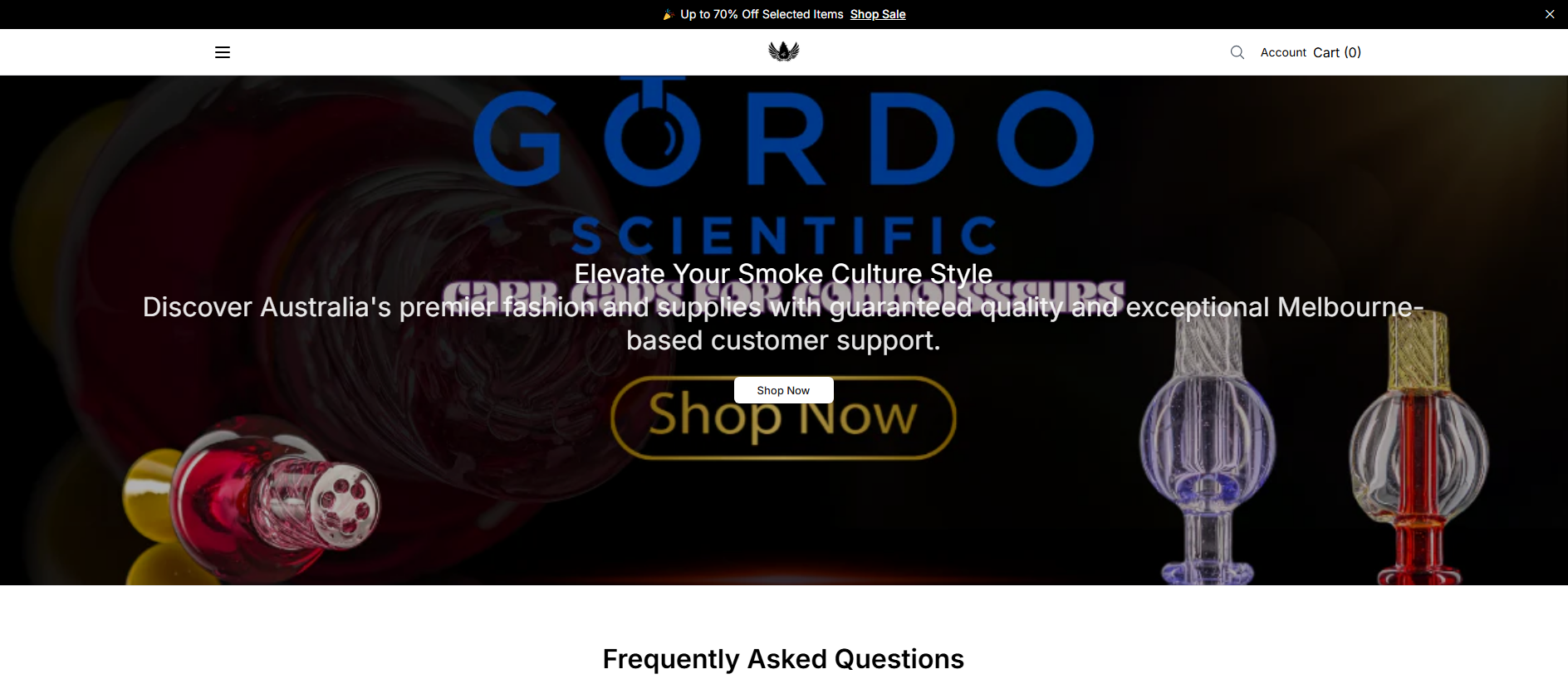 Stored capture of afriendindeedshop.shop