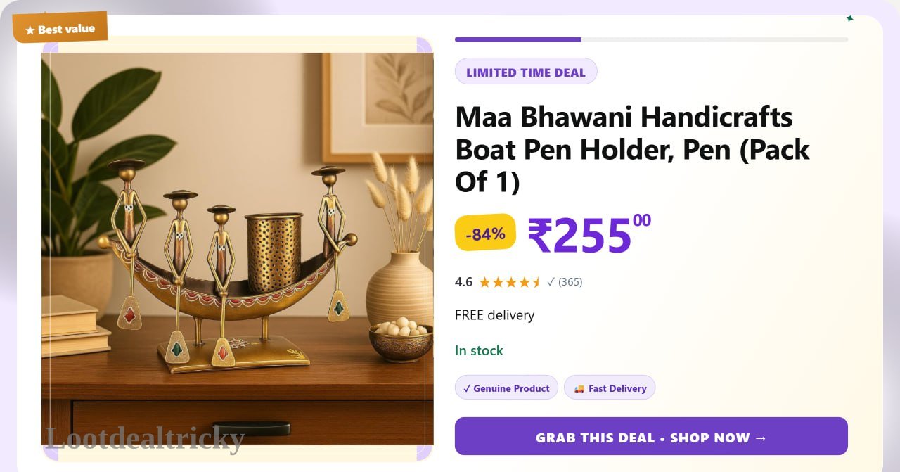   pen Stand Decorative – Just ₹255 | Huge Savings Offer
