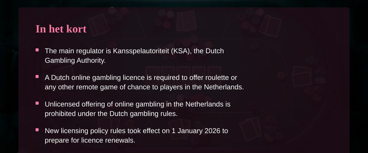 Roulette casino uitleg voor de serieuze speler — In het kort