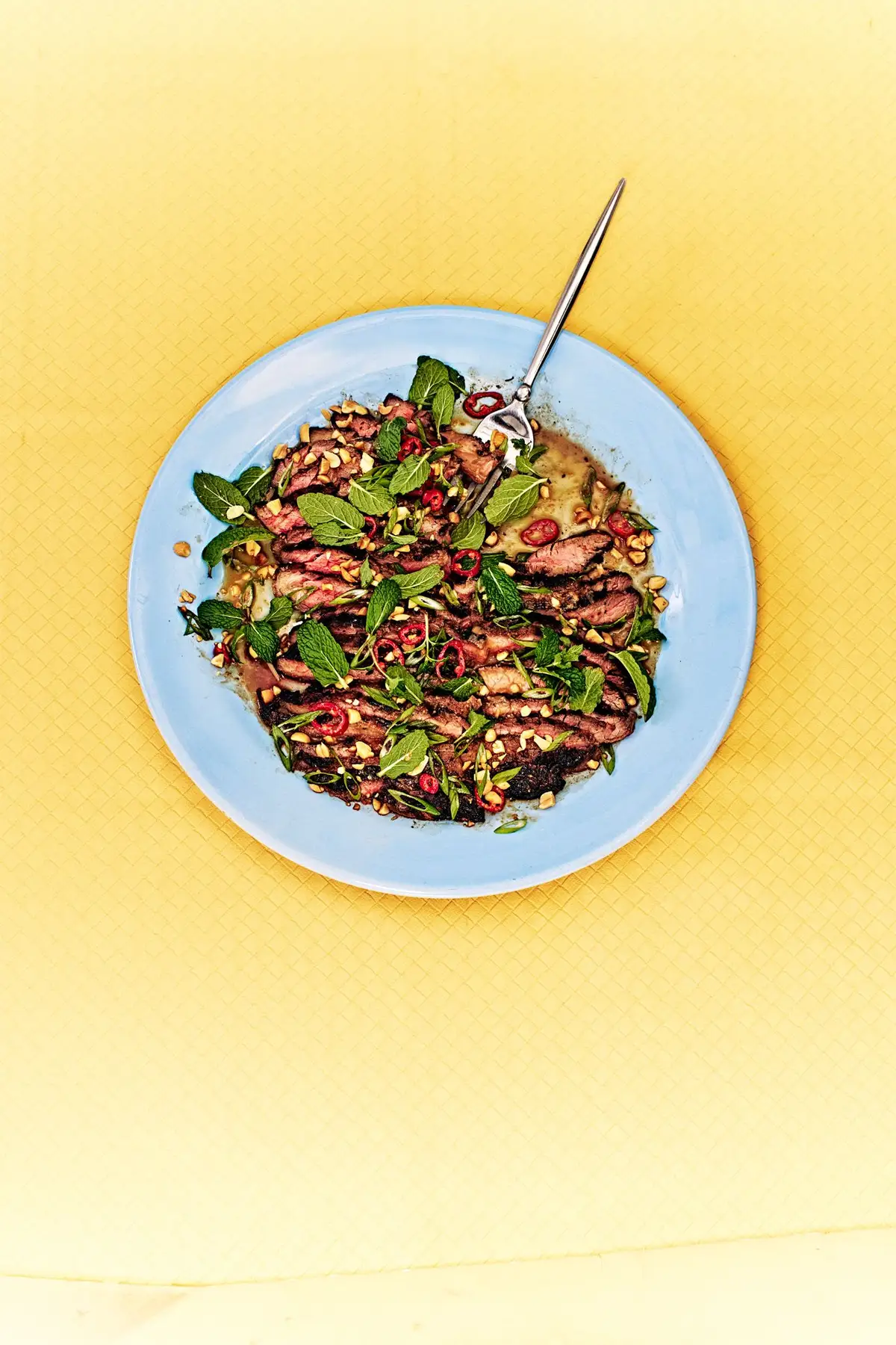 Spicy Peanut Dressing Elevates Grilled Steak