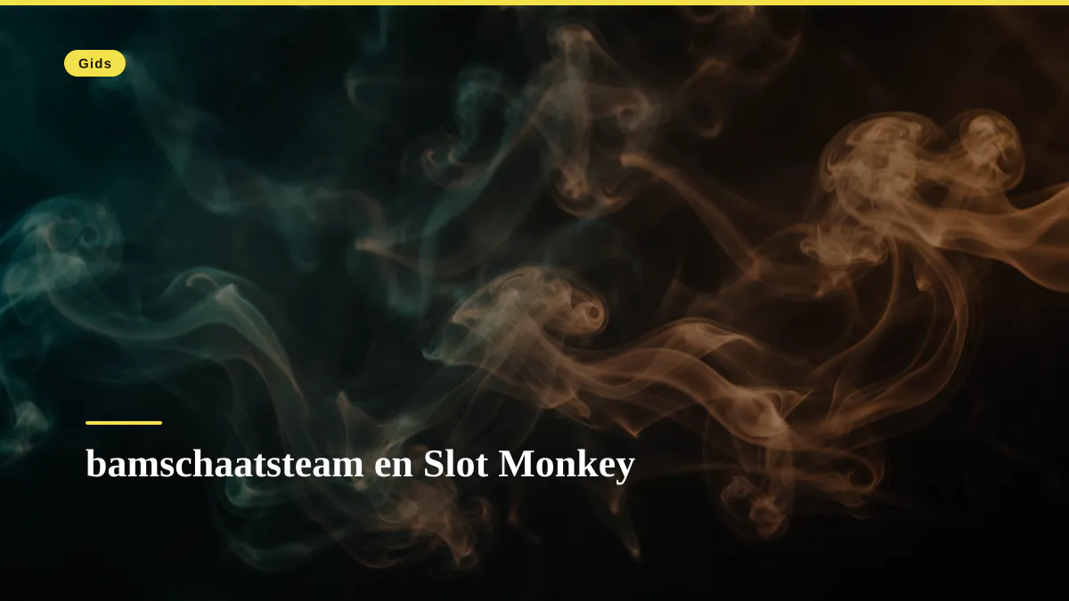 bamschaatsteam en Slot Monkey