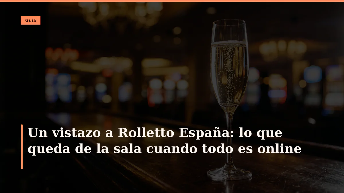 Un vistazo a Rolletto España: lo que queda de la sala cuando todo es online
