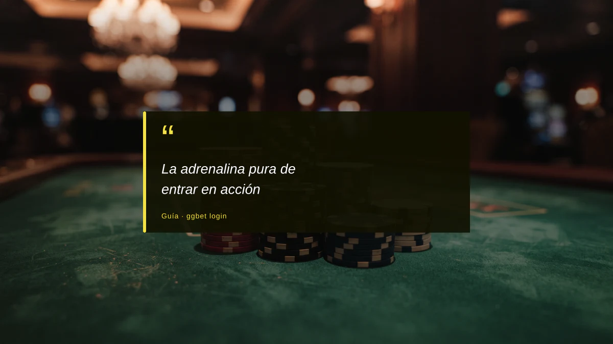 La adrenalina pura de entrar en acción
