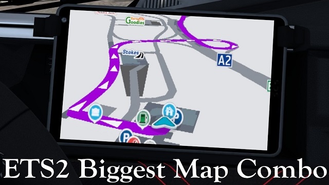 Waze colors for Biggest Map Combo [Purple]