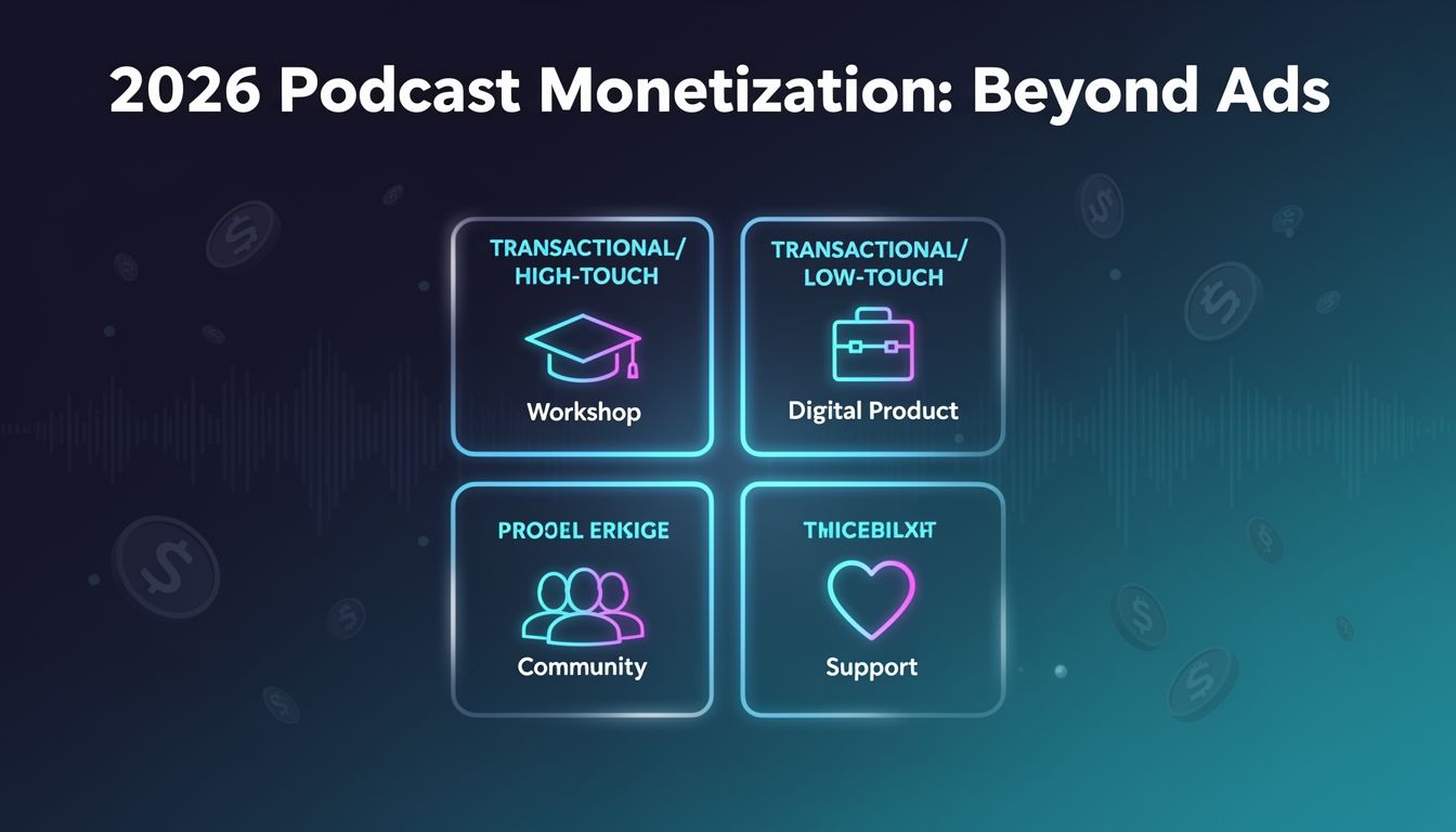 2026 Podcast Monetization: Beyond Ads Strategies for Niche & B2B Success