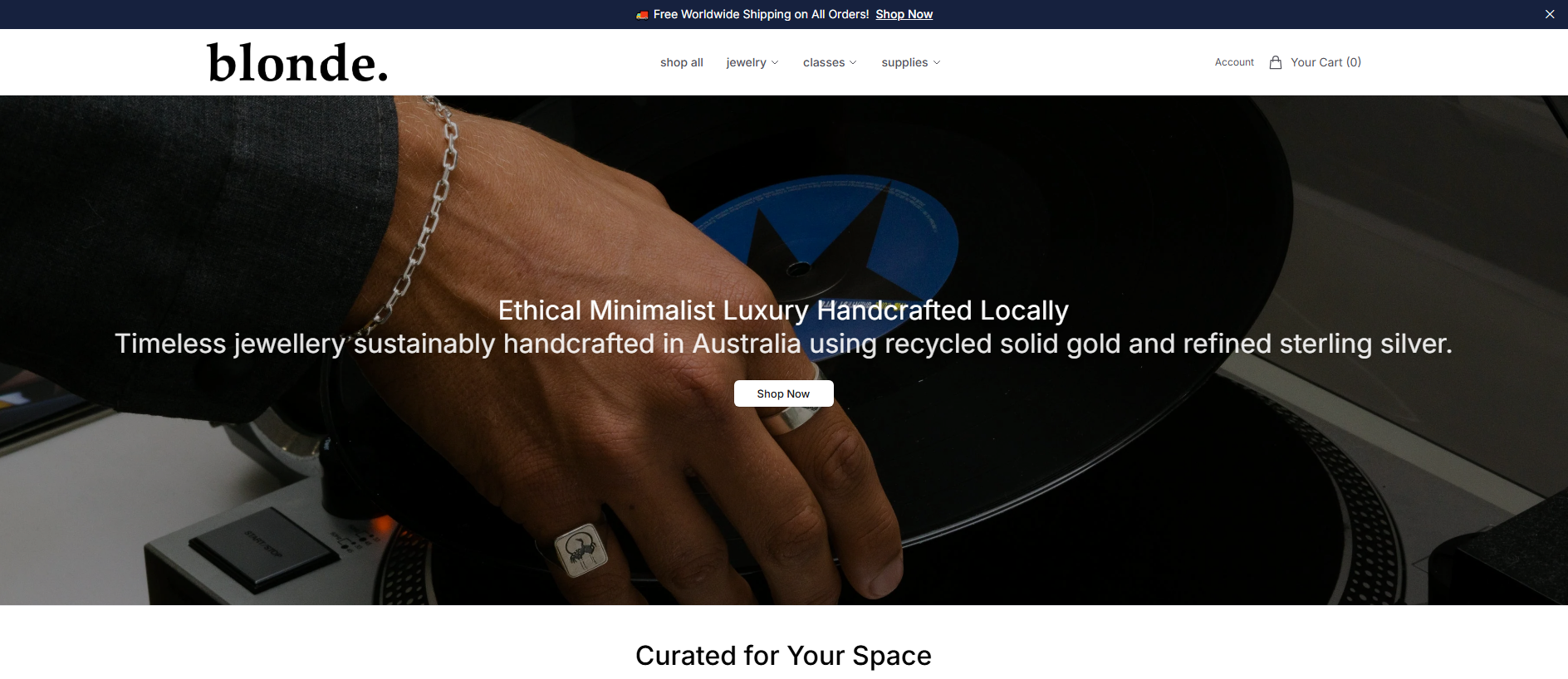 Primary capture · blondestore.shop