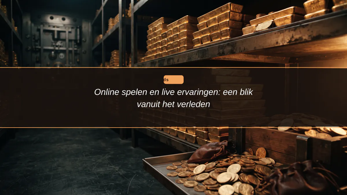Online spelen en live ervaringen: een blik vanuit het verleden