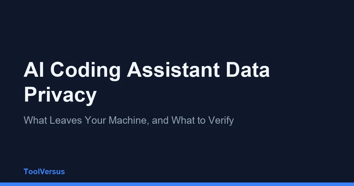 AI Coding Assistant Data Privacy
