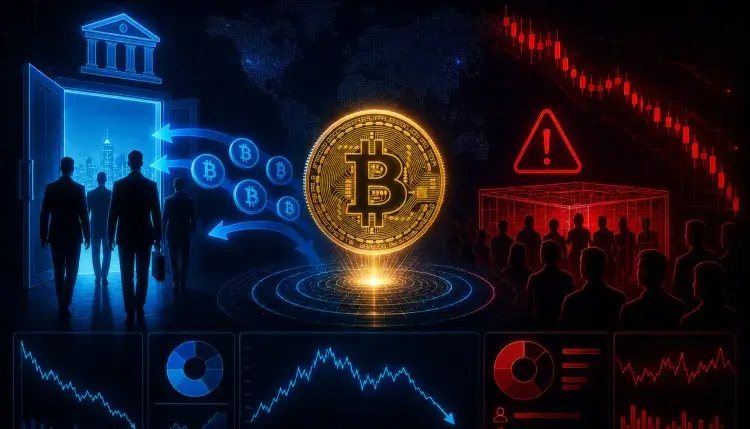 Bitcoin Faces Stagnation as Institutional Interest Wanes