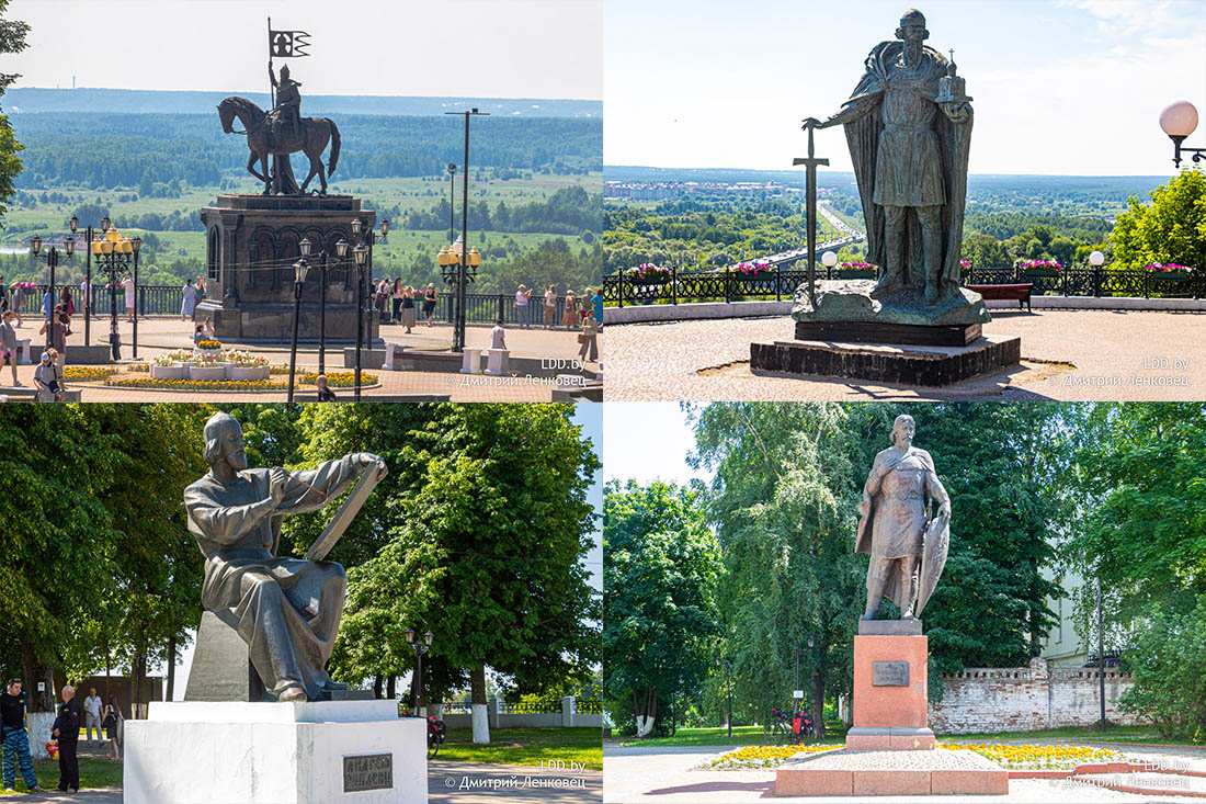 Владимир памятники