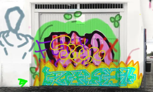 Graffiti artwork by Ksksksskk