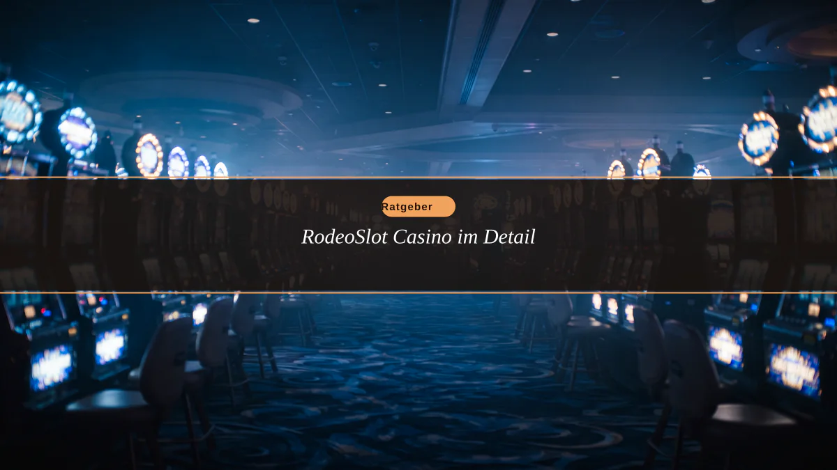 RodeoSlot Casino im Detail