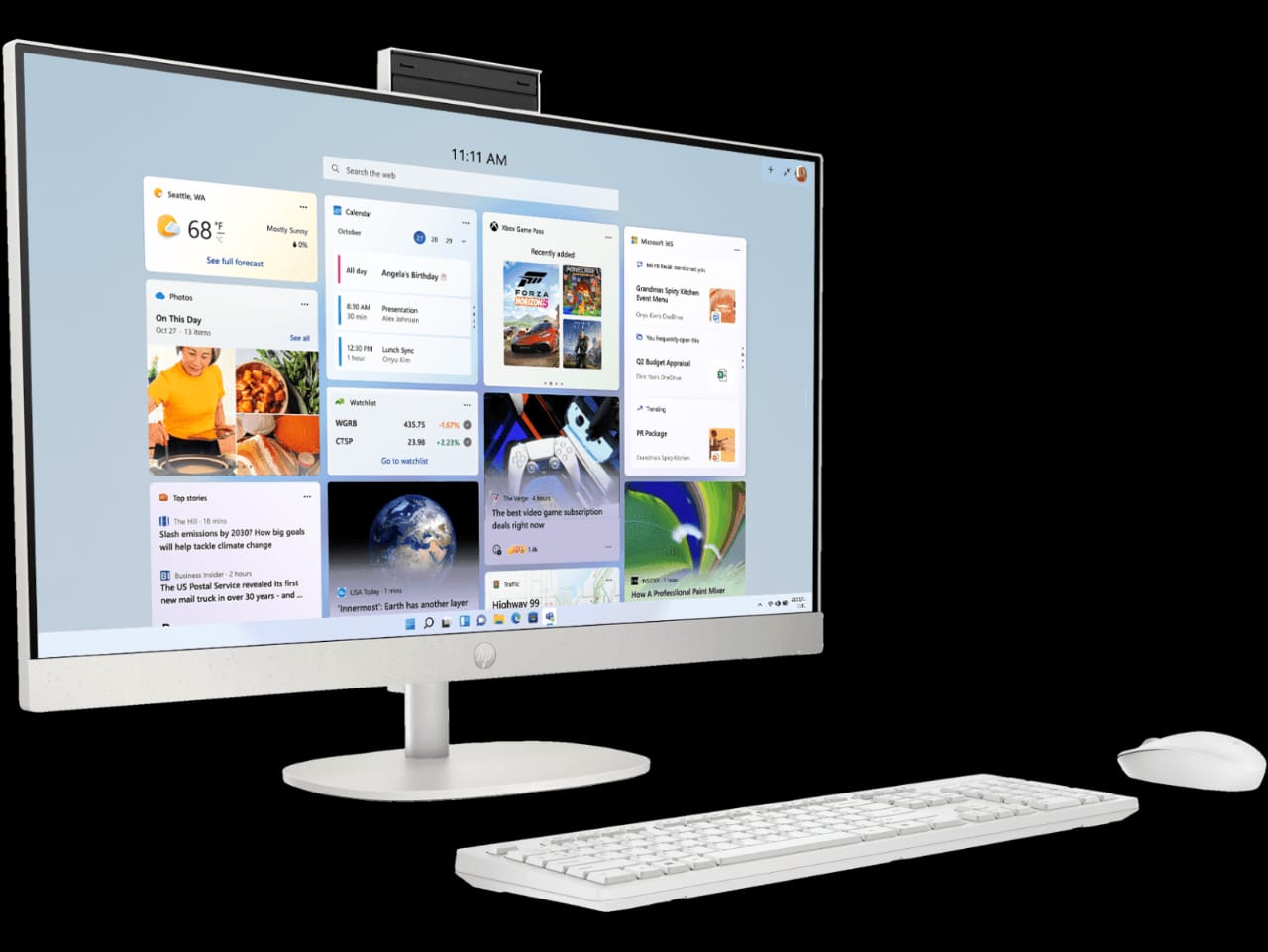 HP All-in-One Desktop 27-CR0154NH Touchscreen