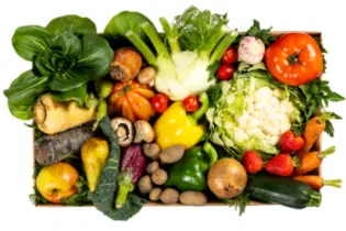 Vegan Seizoensbox thuisbezorgd - Bestel je verspakket bij de boer - Vleeskopenbijdeboer.nl