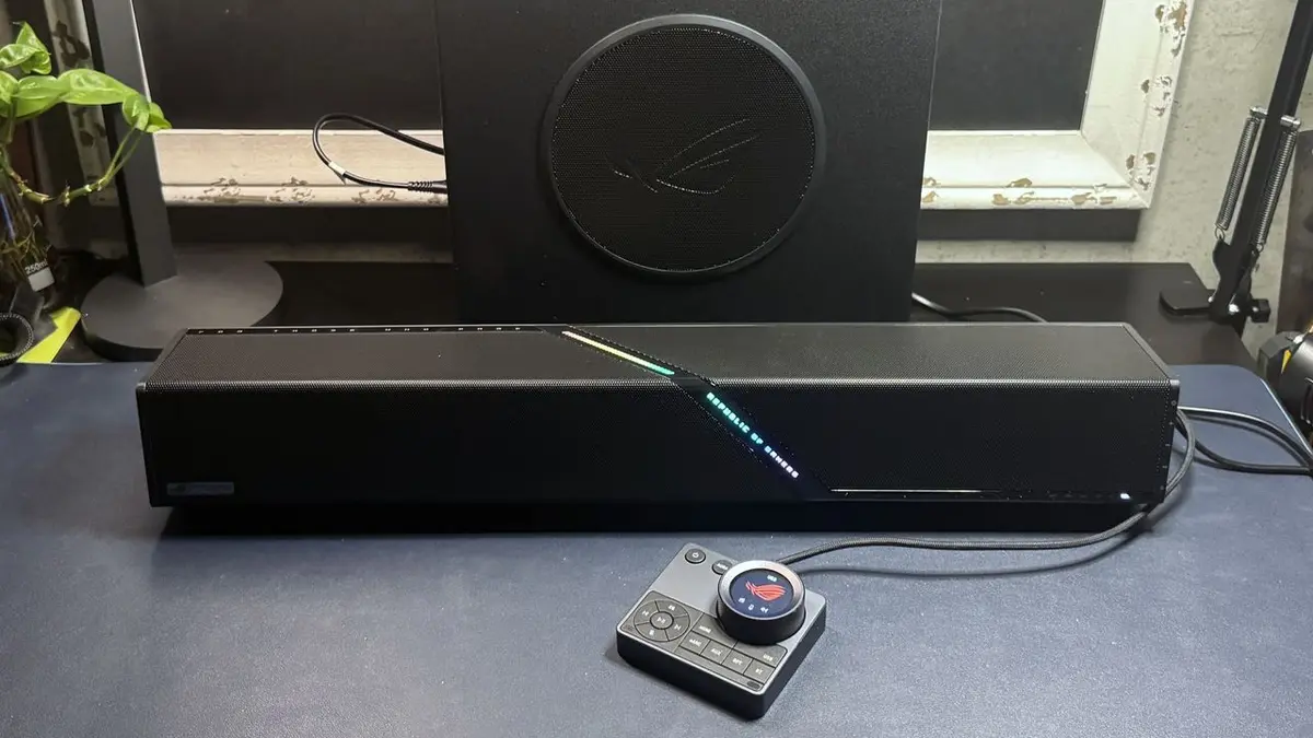 Asus ROG Gjallar Soundbar Review: Style Over Substance in First Gaming Audio Attempt