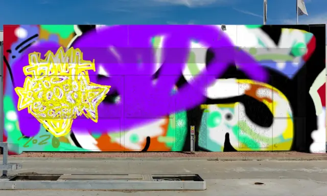 Graffiti artwork by Ksksksskk