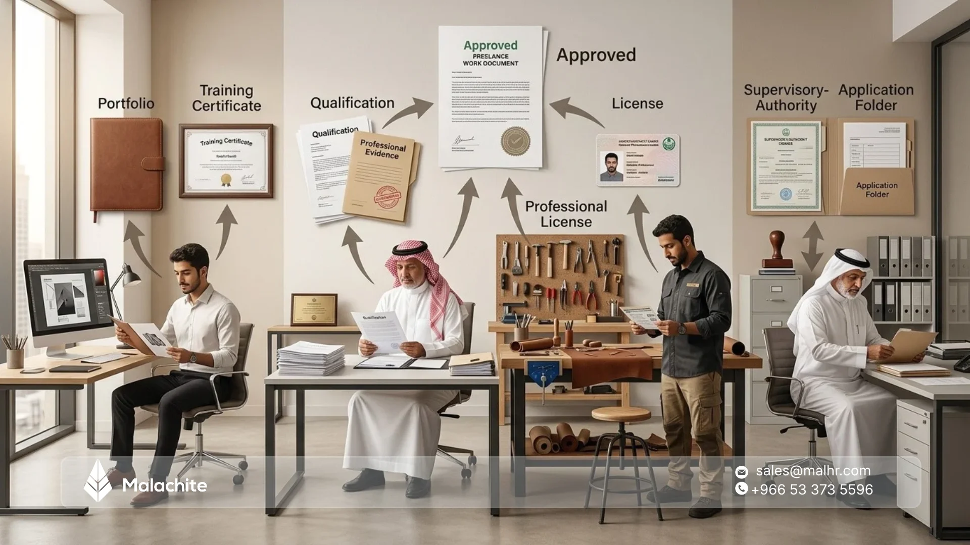 تجديد وثيقة العمل الحر: الخطوات والشروط والإصدار والتحقق
