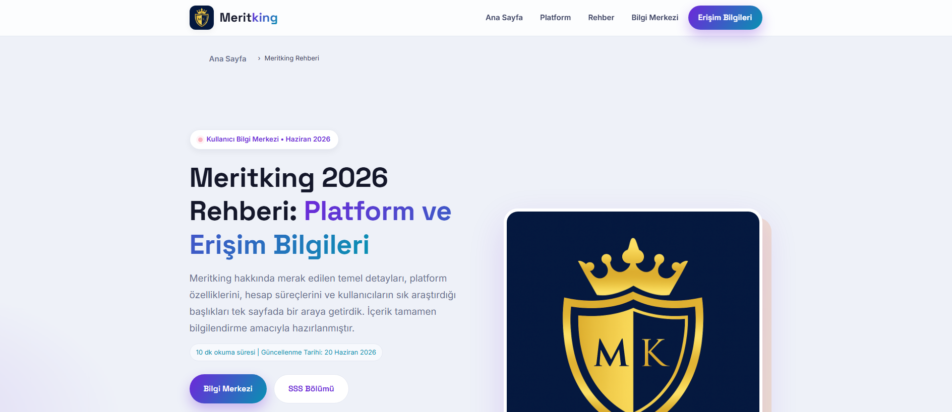 Screenshot of m.meritking7tr.com