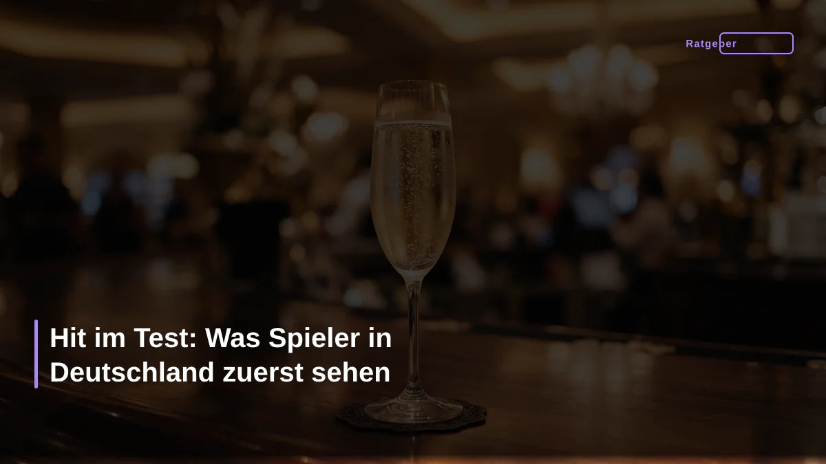 Hit im Test: Was Spieler in Deutschland zuerst sehen