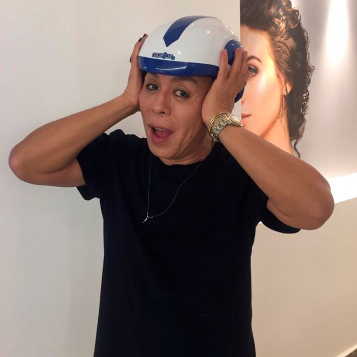 Celso Kamura utilizando Capellux