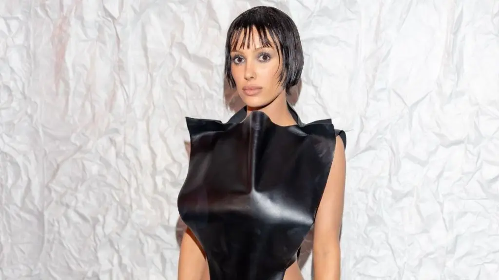 Bianca Censori Turns Heads in Daring Latex Outfit