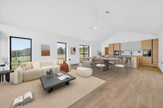 Dining space after virtual staging