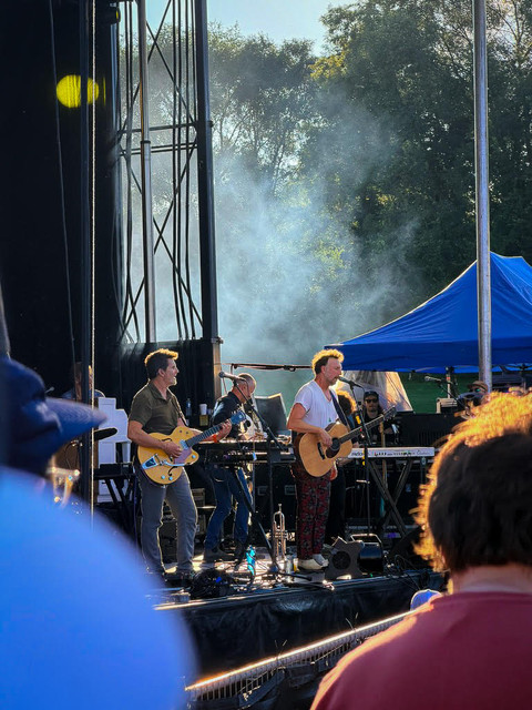 Live music performance at Hoochenanny 2026