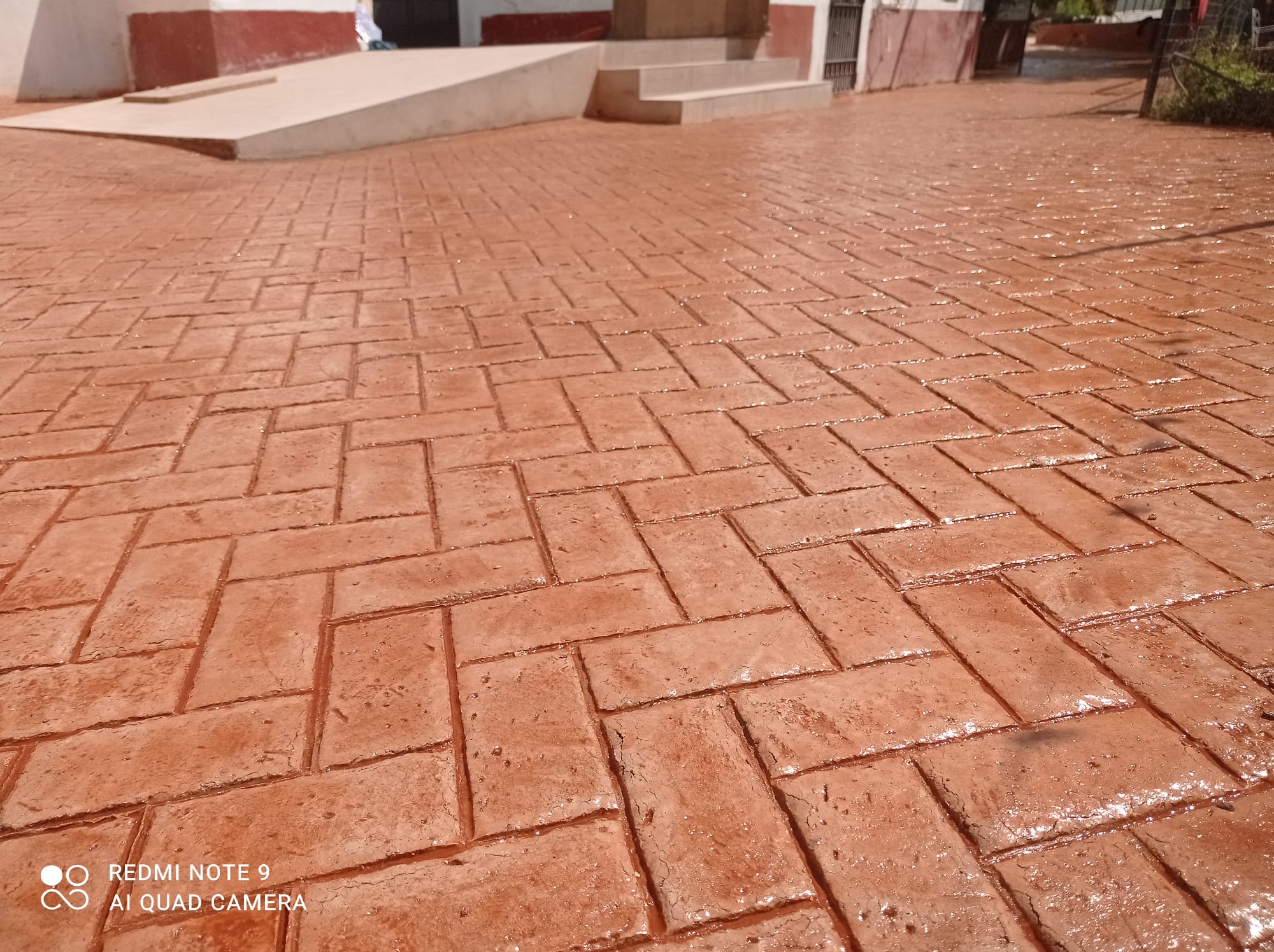 Hormigón impreso decorativo