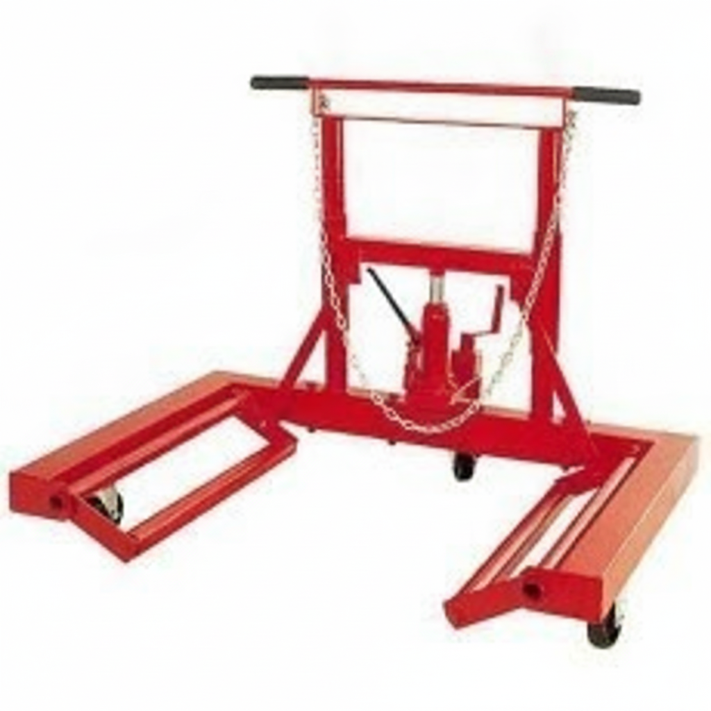 Truck Dual Wheel Dolly, 1 Ton, 67mm-200mm Lift Range