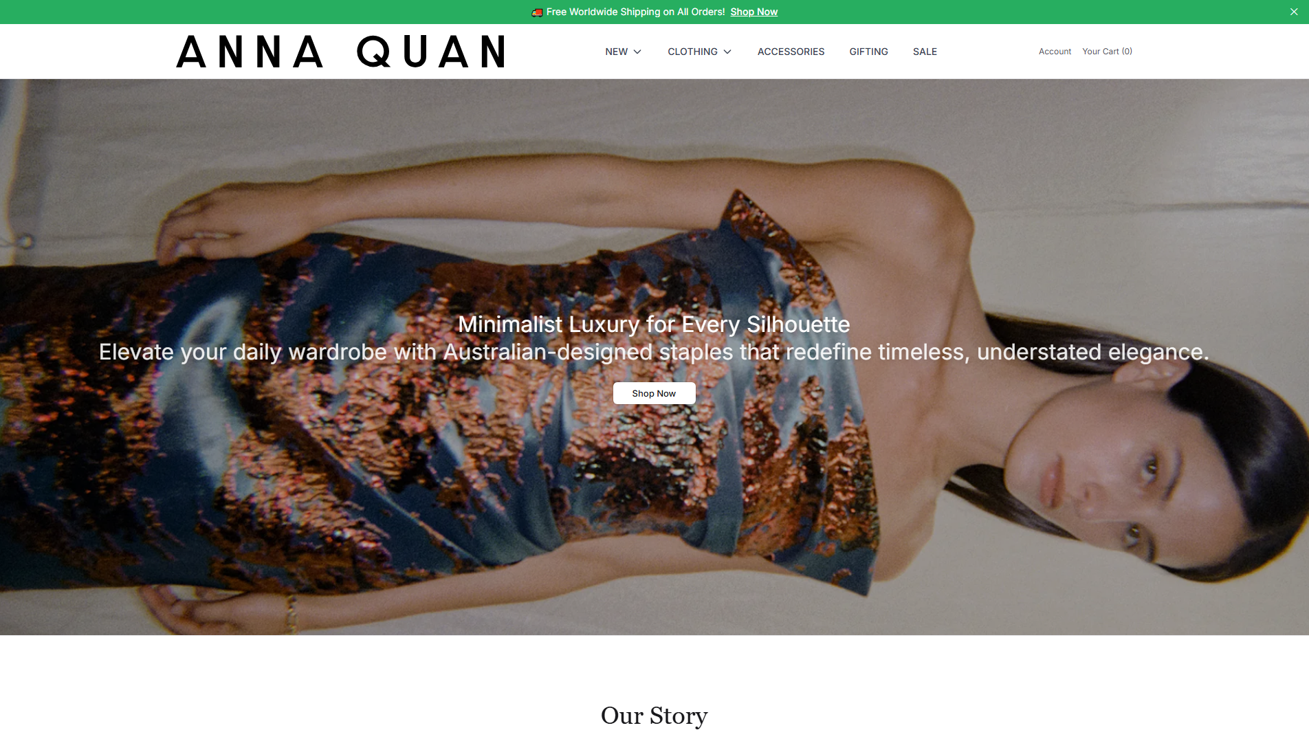 Stored capture of annaquanstyleltd.shop