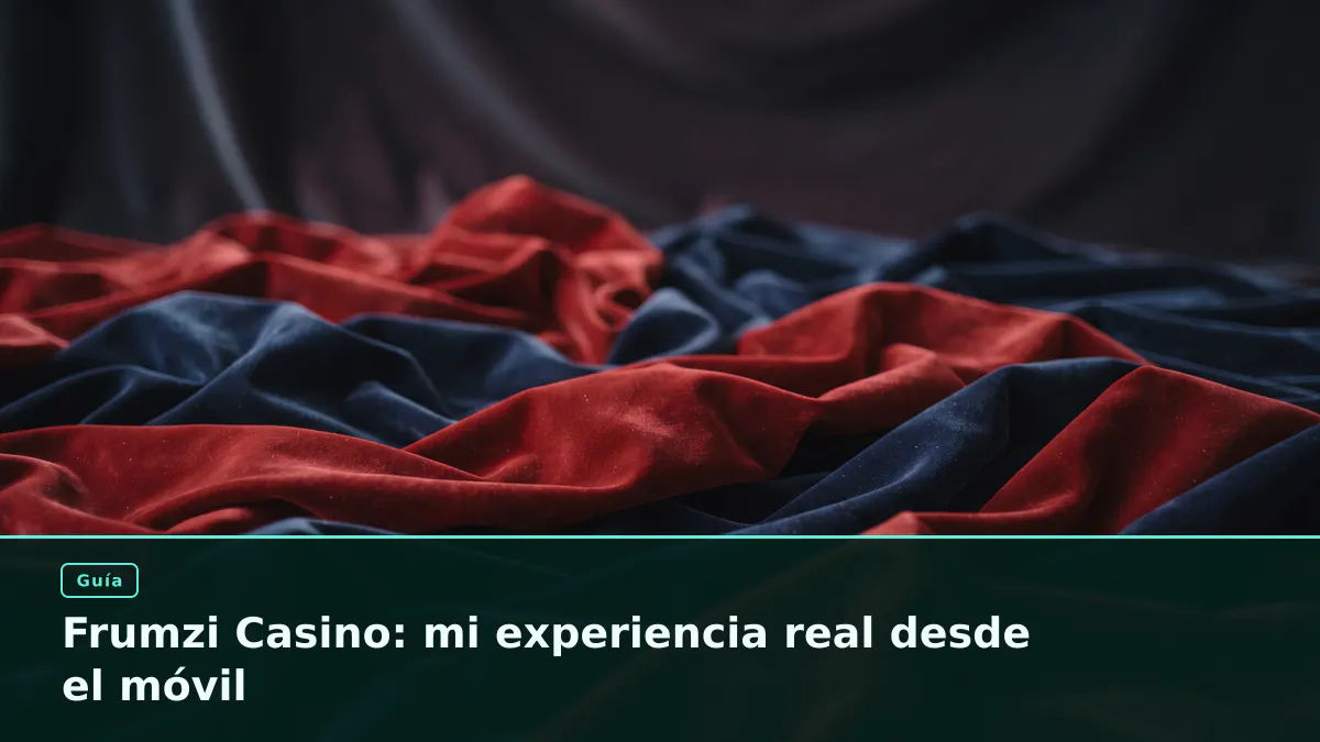 Frumzi Casino: mi experiencia real desde el móvil