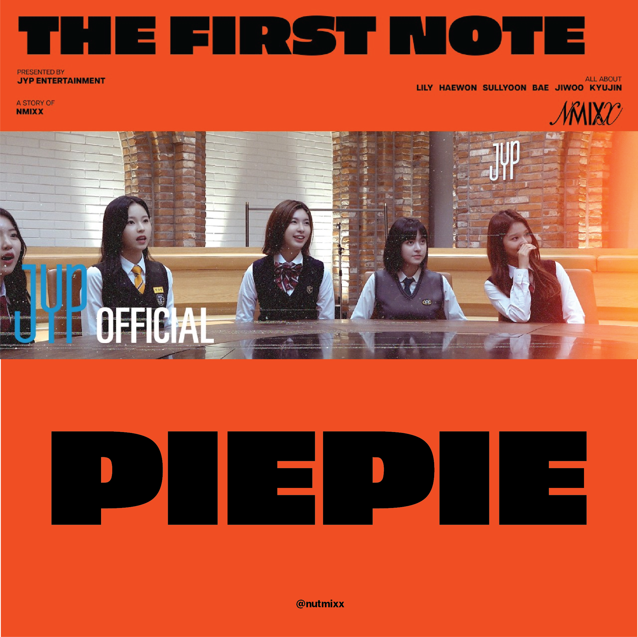 Nmixx Documentary The First Note Font, KPOP Font