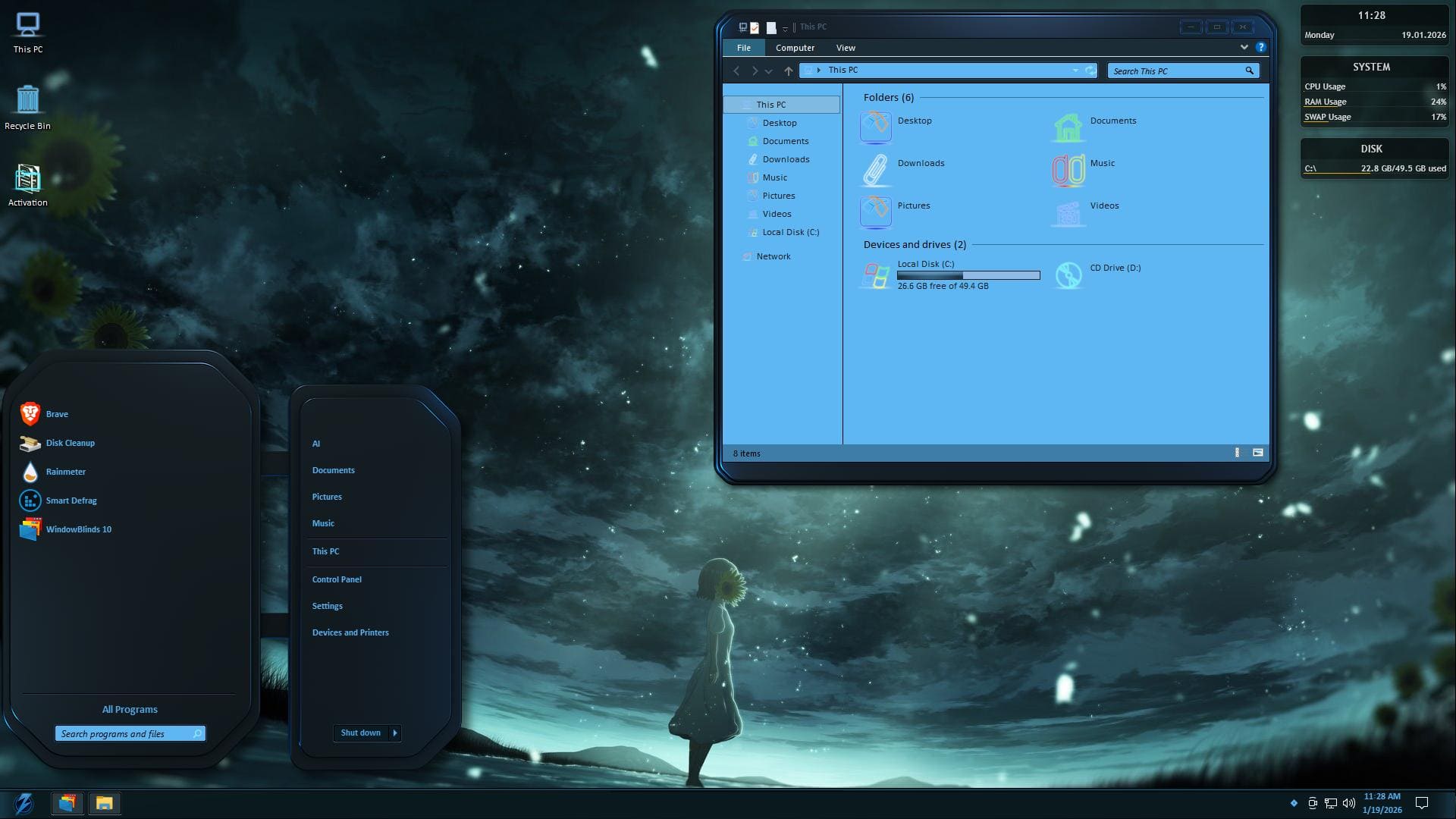 Anime Dreams - Windows 10 Enterprise LTSC IoT 21H2 Lite 20 s10